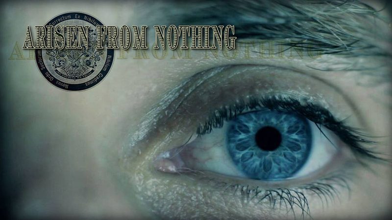 Social banner — my composition and wordmark over a treated eye image. The seal top-left is the band's own. [wide]