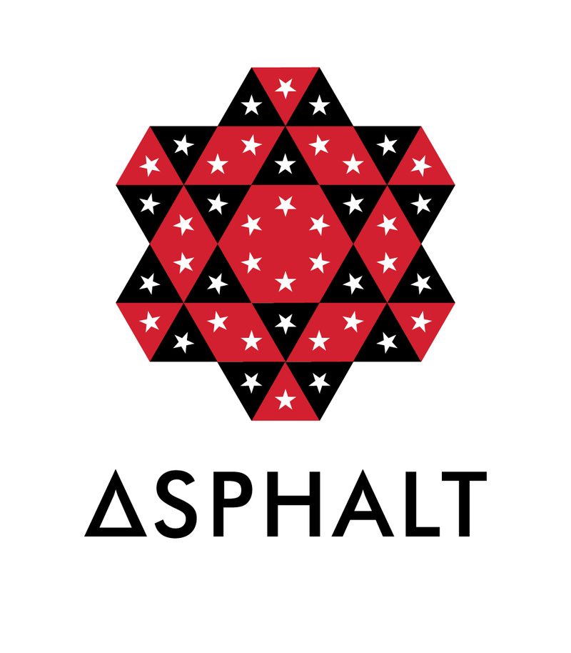 Asphalt Yacht Club — cloud-sky field with a small sailboat and minimal text, the quietest submission in the set
