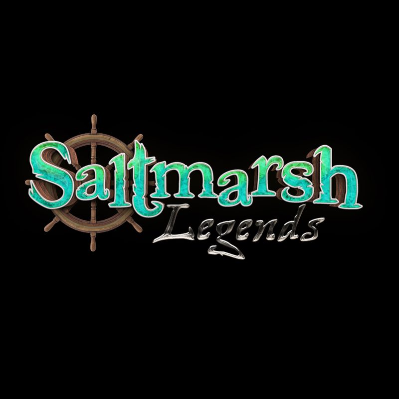 Saltmarsh Legends — nautical cartography treatment with compass rose and ocean map elements