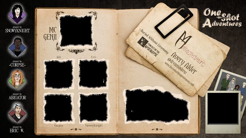 One Shot Adventures (Monsterhearts) — teen horror overlay with dark monster aesthetic