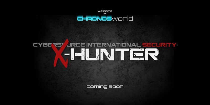 X Hunter — superhero splash with bold action branding and comic-inspired treatment