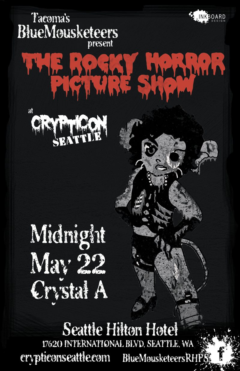 Rocky Horror Picture Show — themed event poster, 2015