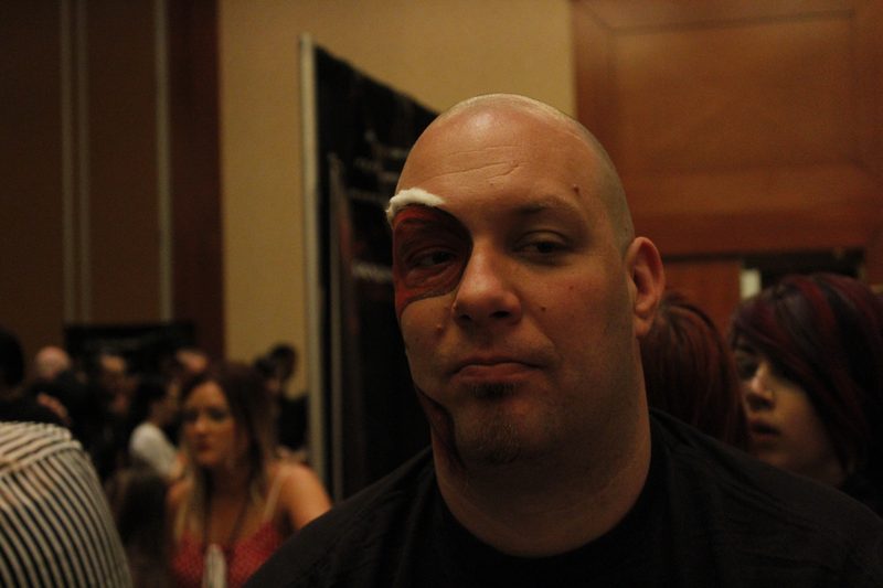 Crypticon 2013 — convention floor looking down the main aisle