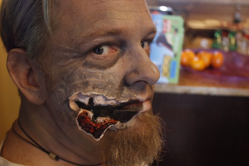 Crypticon 2017 — detailed character recreation on the convention floor