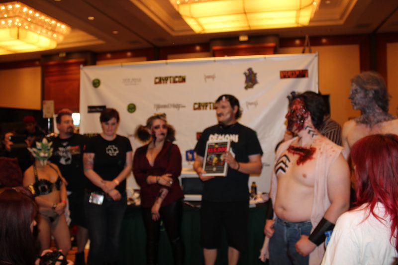 Crypticon 2012 — close-up of armor and fabric craftsmanship