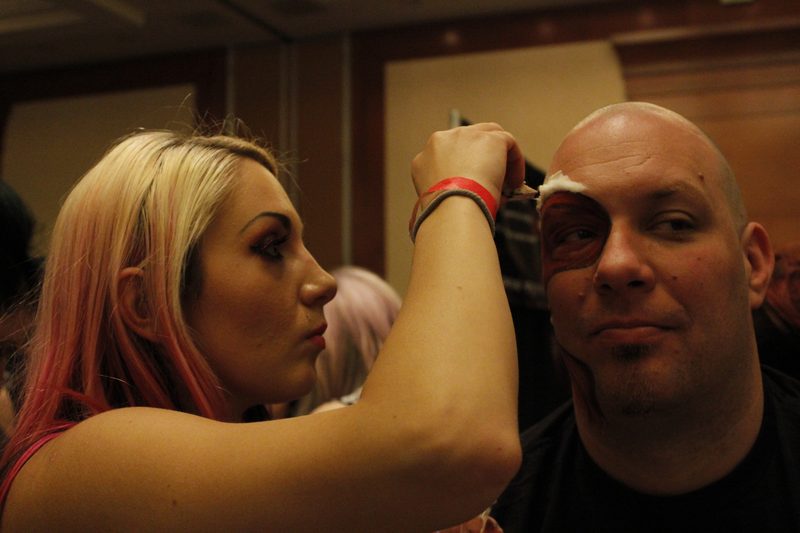 Crypticon 2013 — latex mask and appliance work