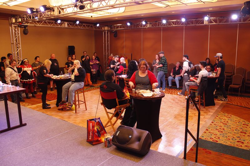 Crypticon 2014 — creature build with textured skin