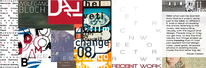 Layered spread — multiple text layers at different scales creating depth and visual noise