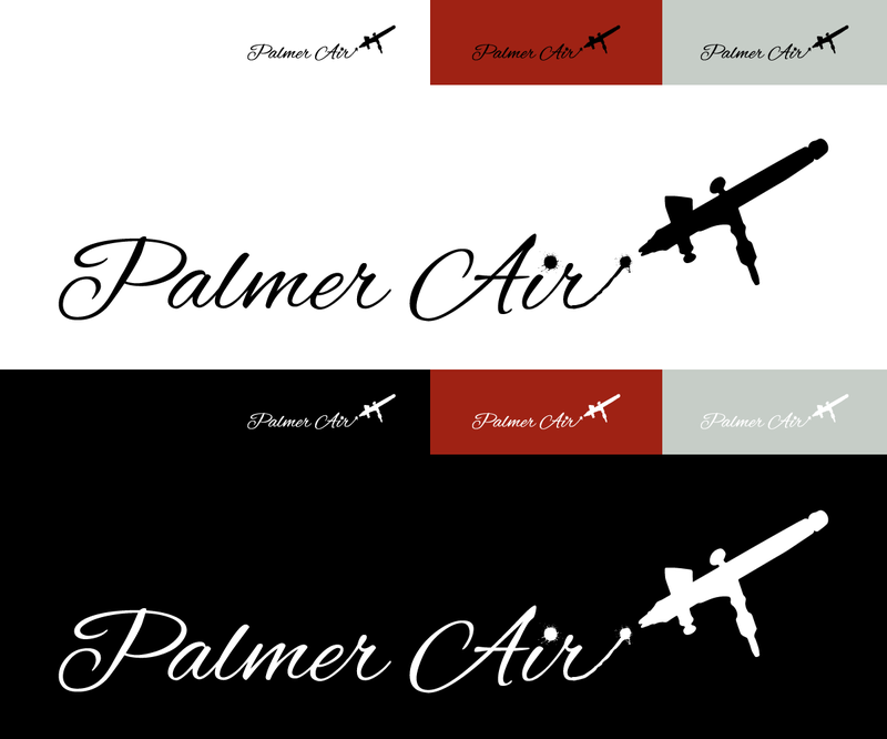 Palmer Air — airbrush nozzle and airflow swirl, custom airbrush and painting service