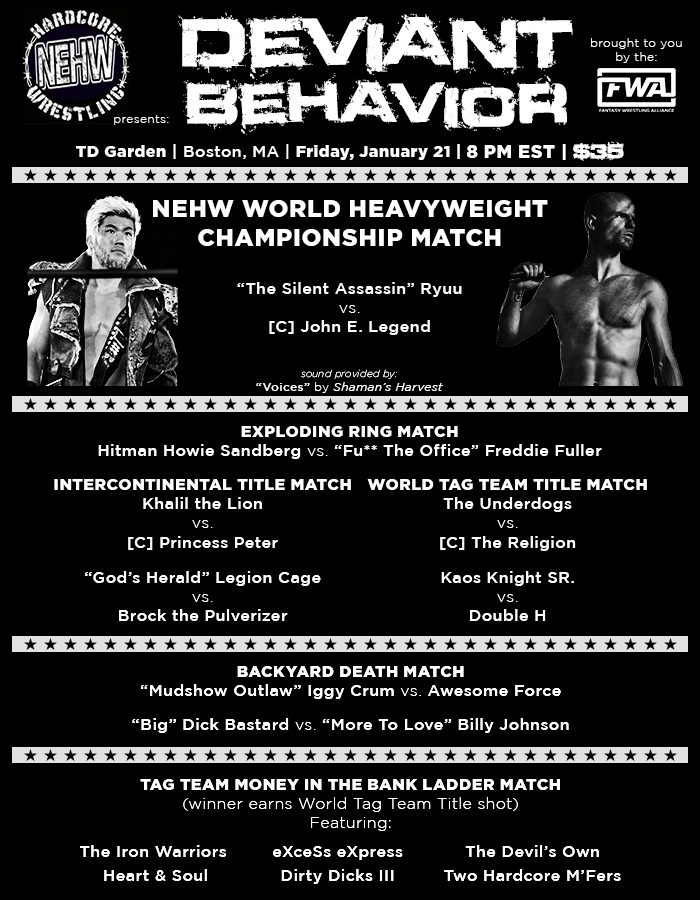 Deviant Behavior — 2022 PPV poster