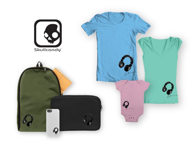 Skullcandy product sheet — page 2, alternate product configurations