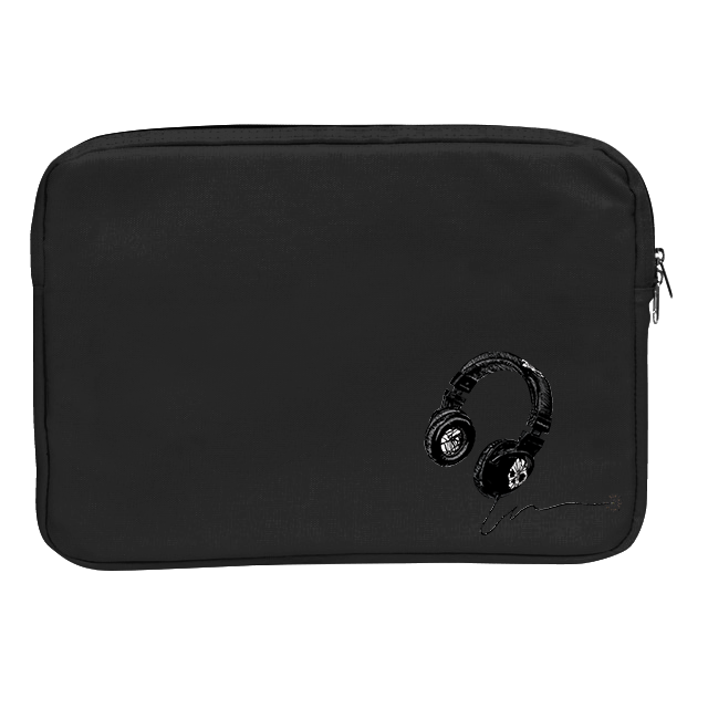 Skullcandy on laptop — device skin mockup